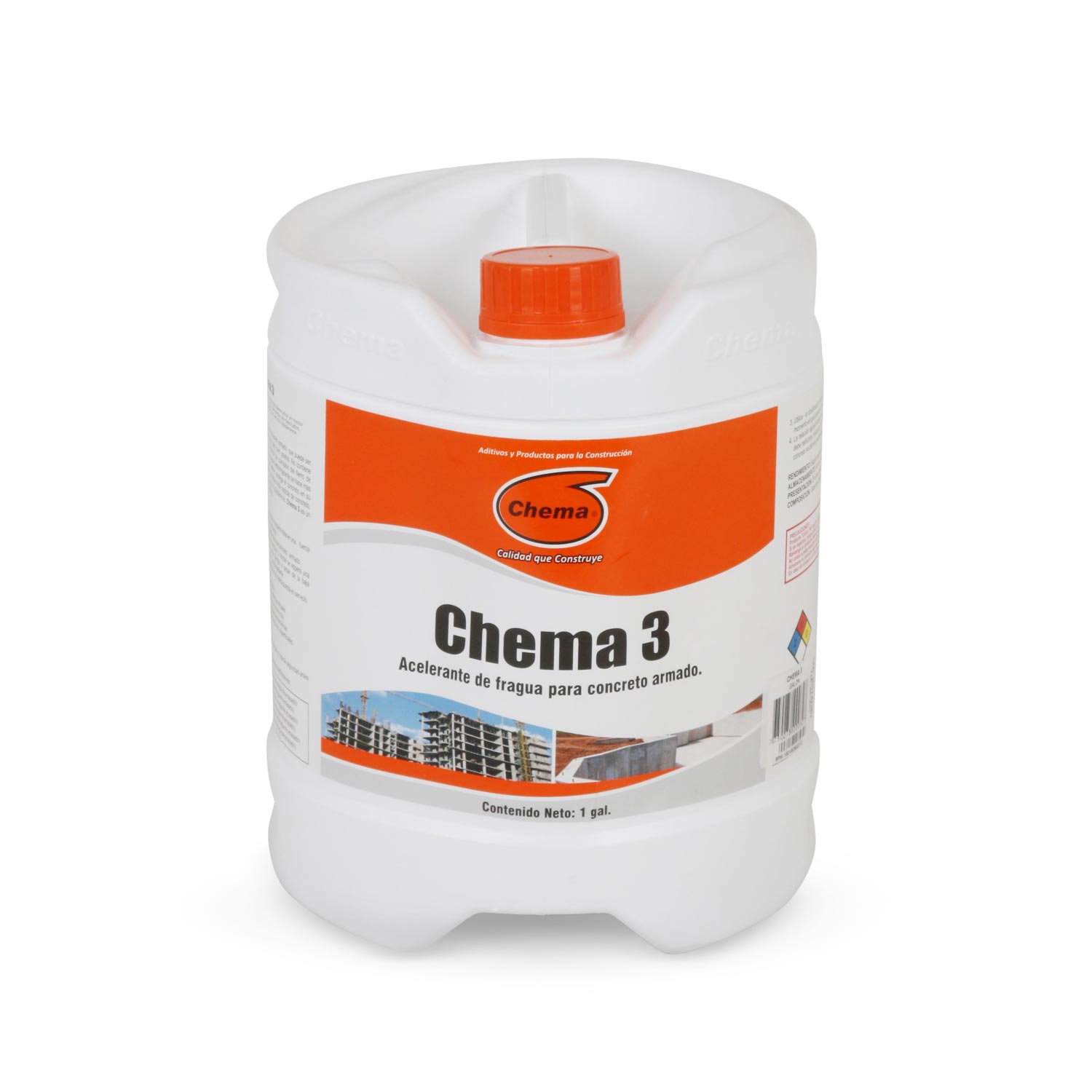 Acelerador de concreto Chema #3 1Gal