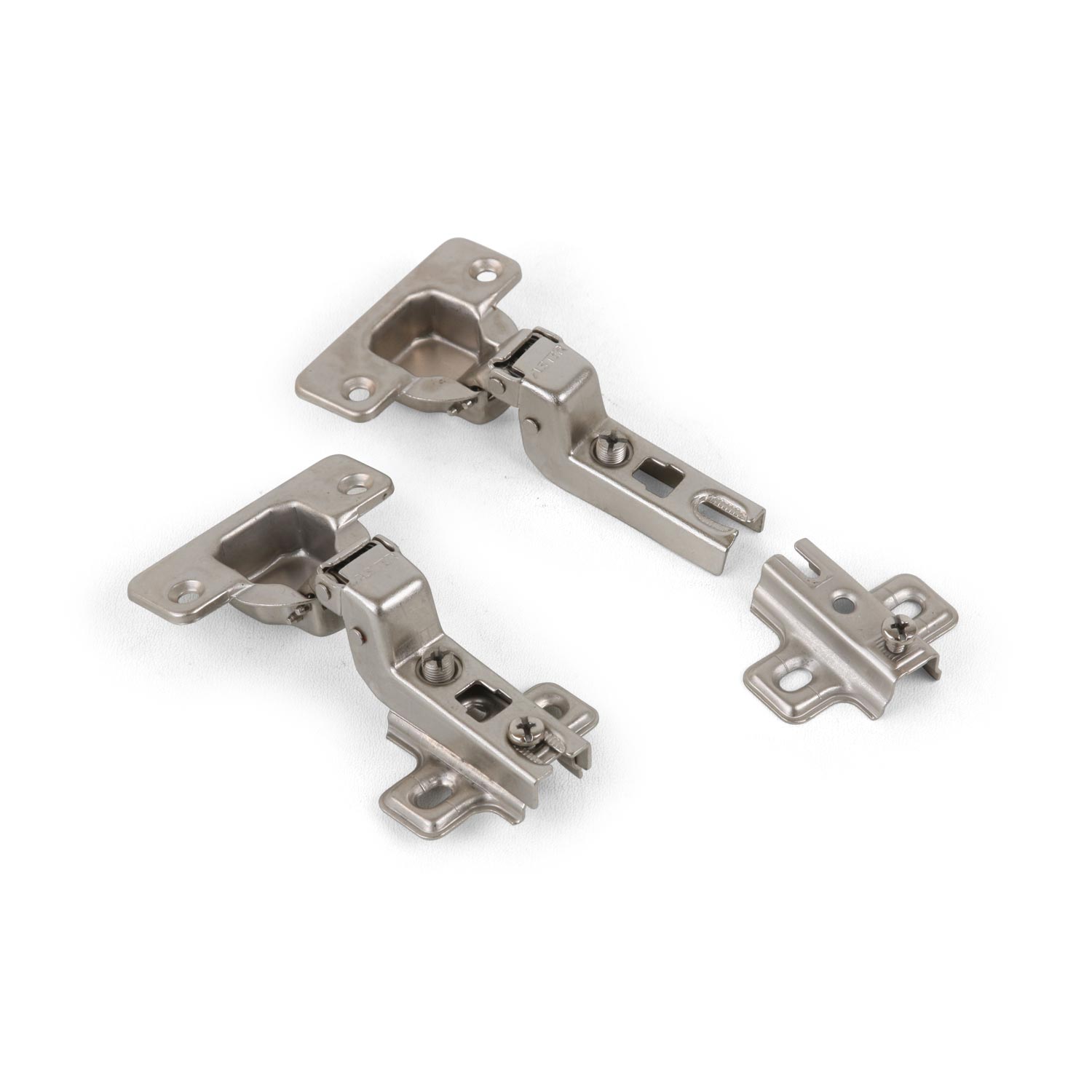 Bisagra Cangrejo Interior 35 mm de Acero Brillante Werken