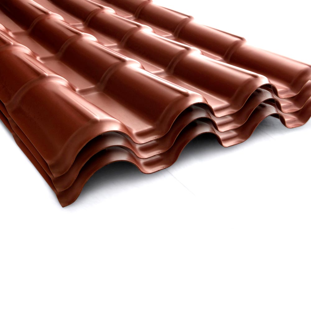Techo Teja Opaca PP Rojo 1.15 x 0.75 metros Promart Techo Teja Opaca PP Rojo 1.15 x 0.75 metros Promart