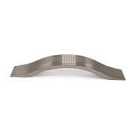 Tirador Aluminio Roma 128mm Niquelado/Satinado Rossela