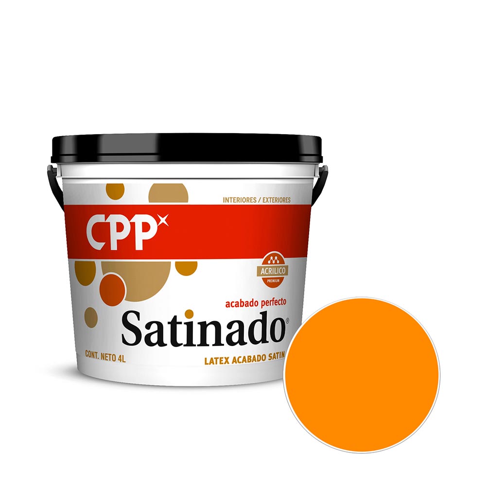 Pintura Látex Acrílico Satinado Bengala 4 litros - Promart Pintura Látex Acrílico Satinado Bengala 4 litros - Promart