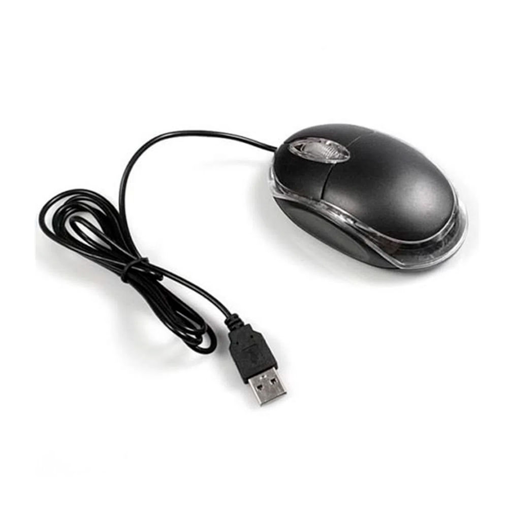 Mouse Óptico Luz PC Laptop Computadora | Promart Promart