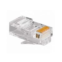 Plug Conector Rj45 Cat 5 Cat5e para Extensión x100 Unidades