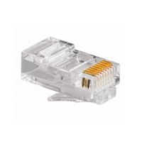 Plug Conector Rj45 Cat 5 Cat5e para Extensión x1000 Unidades