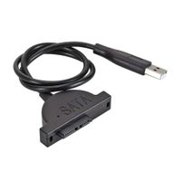 Adaptador Mini Sata a USB 2.0 para Lectoras de Laptops