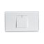 Interruptor Simple Blanco Deco