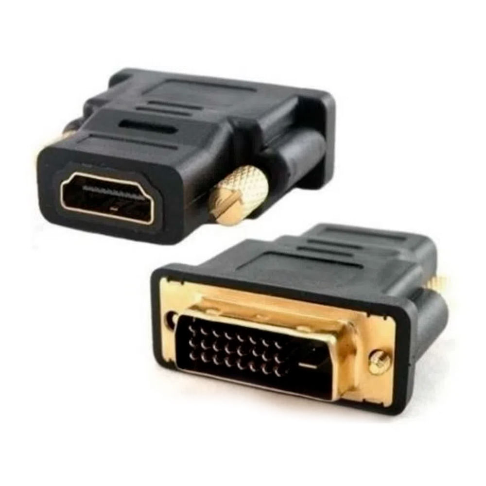 Adaptador Convertidor Dvi Macho 24 + 1 a HDMI Hembra Promart Promart