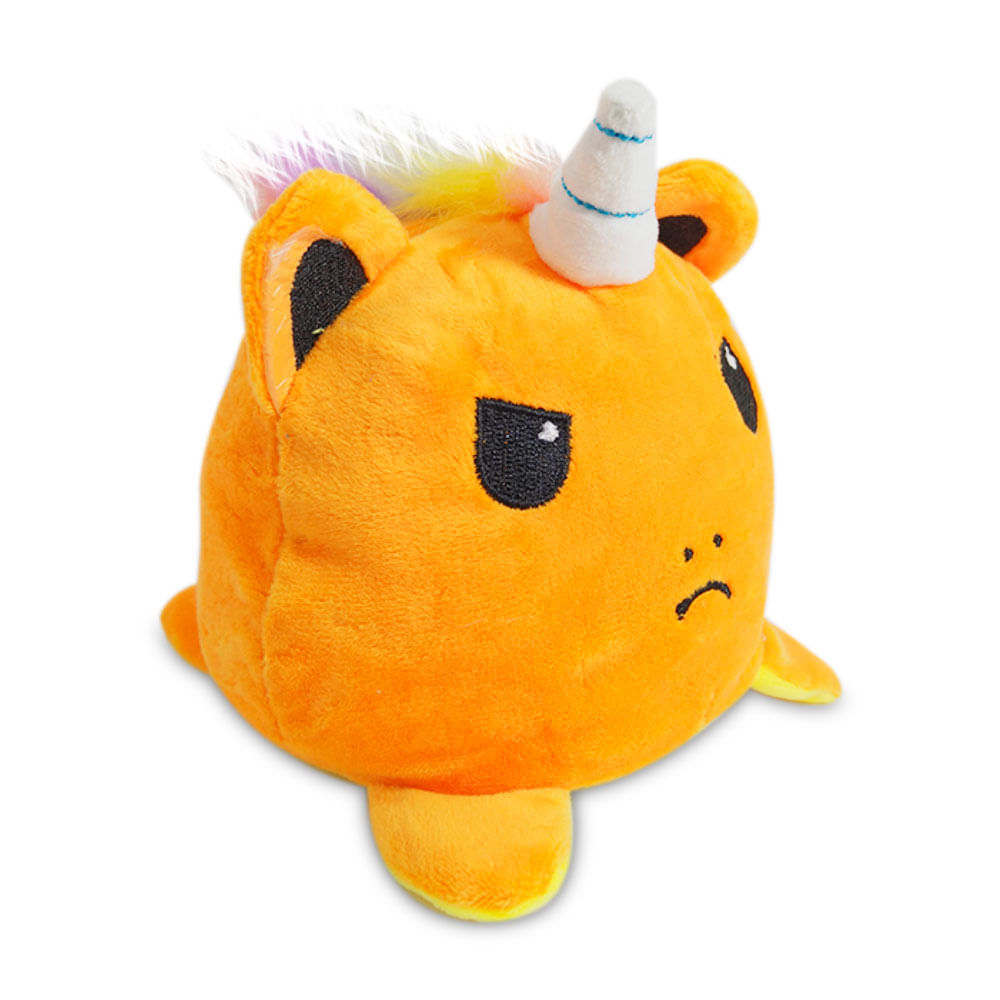 Unicornio de Peluche Reversible - Naranja - Promart