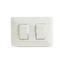 Interruptor Doble Blanco Matix