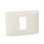 Placa 1M Marfil Matix
