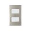 Placa 2M Blanco Clasic
