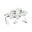 Grapa Curva Blanco 6mm x20 unidades