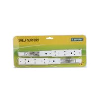 Escuadra Abatible Zender Acero Inoxidable Blanco 30 cm (12"") x 2 Unidades