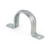 Abrazadera de Metal Jormen 1 1/2'' 2 Orejas 2mm Plata