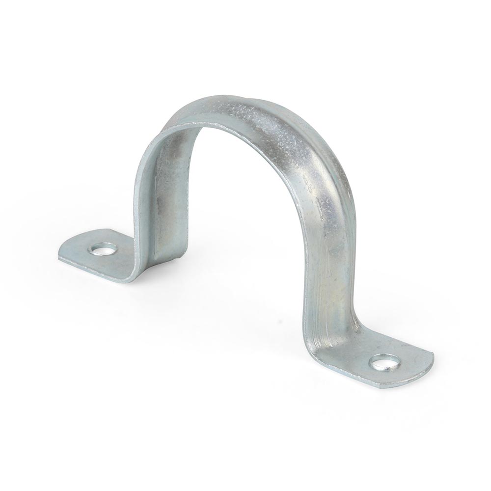 Abrazadera de Metal Jormen 1 1/2'' 2 Orejas 2mm Plata