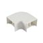 Angulo Plano Blanco 60x40mm