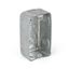 Caja de paso Rectangular 3/4" 1.5 mm