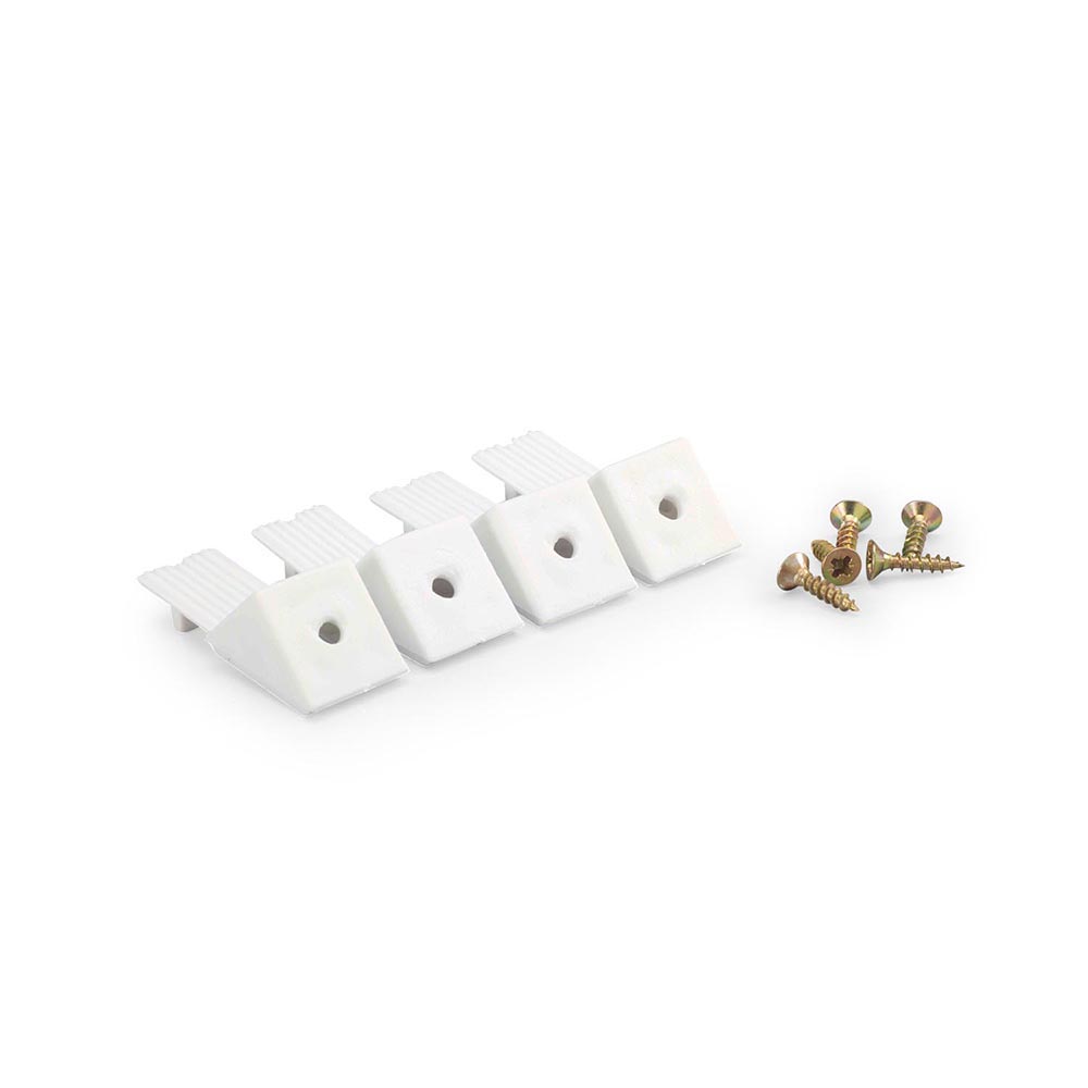 Unión Simple Global Trader Blanco Mate x 4 Unidades
