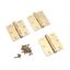 Bisagra Dorado 3x3x2 mm