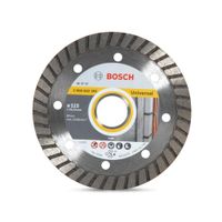 Disco de Corte Diamantado Bosch Turbo Concreto 4.5'' Plata