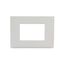 Placa 3M Rectangular Blanco Living Light