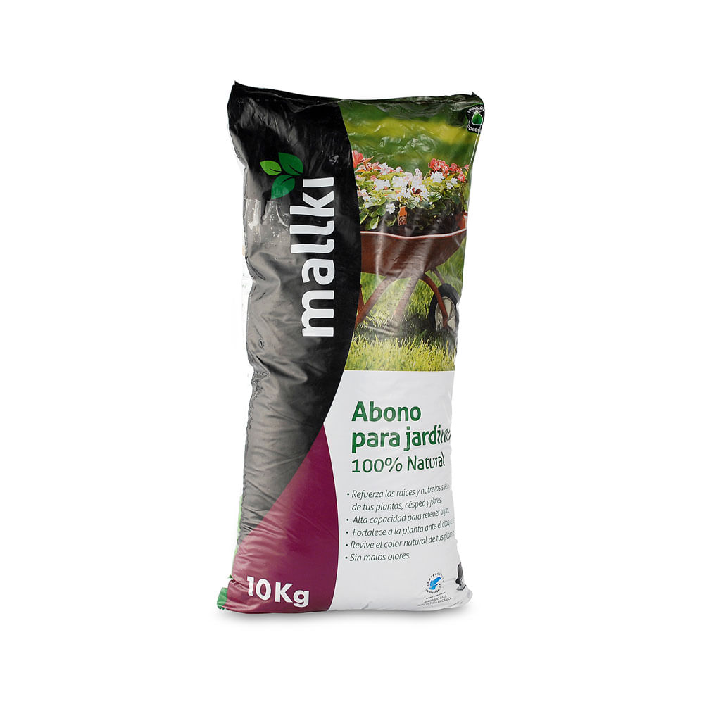 Abono Orgánico Mallki 10 Kg para Jardinería