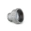 Reducción galvanizada campana 2" x 1"