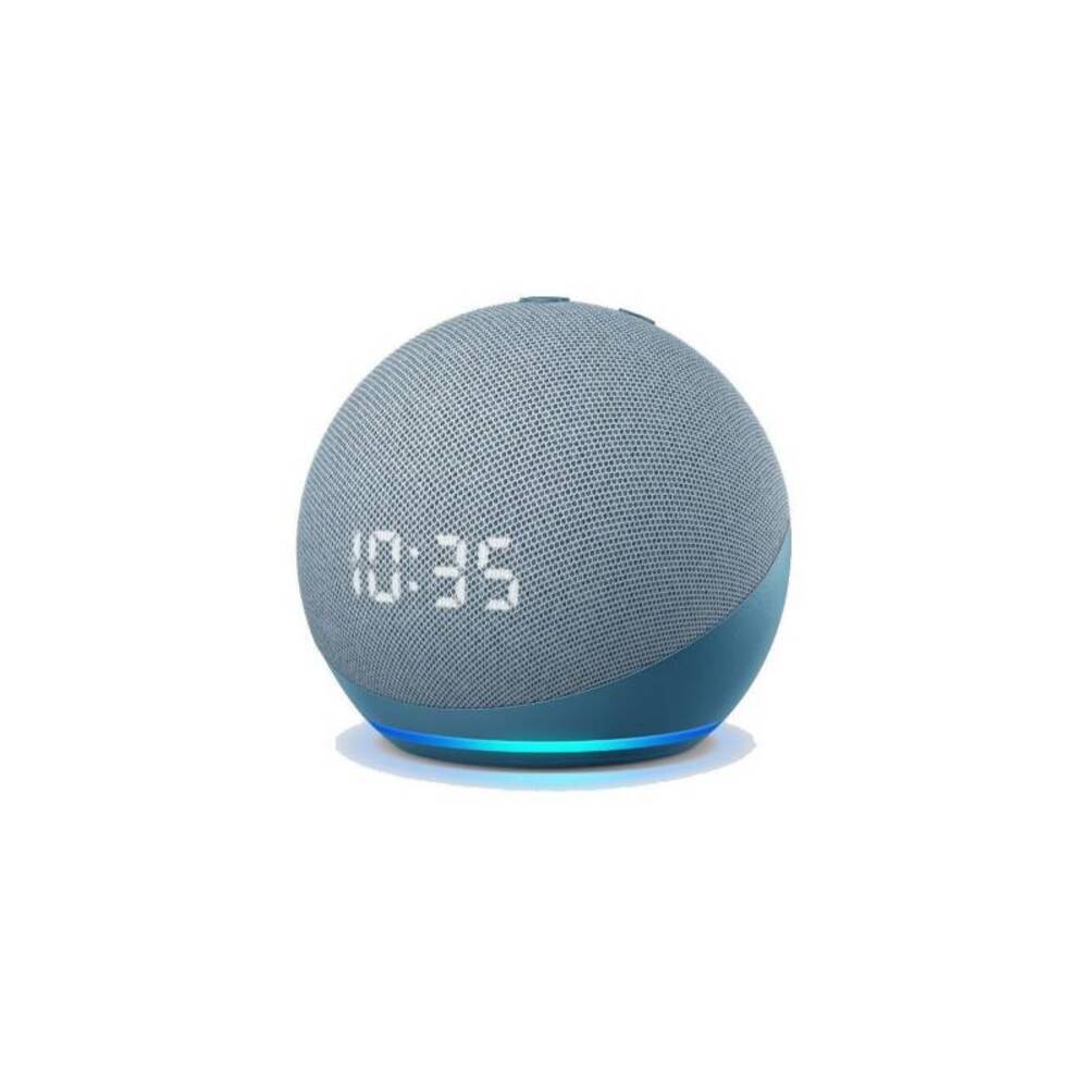 Parlante Inteligente Amazon Echo Dot con Reloj 4ta Generación Twilight Blue  - Promart
