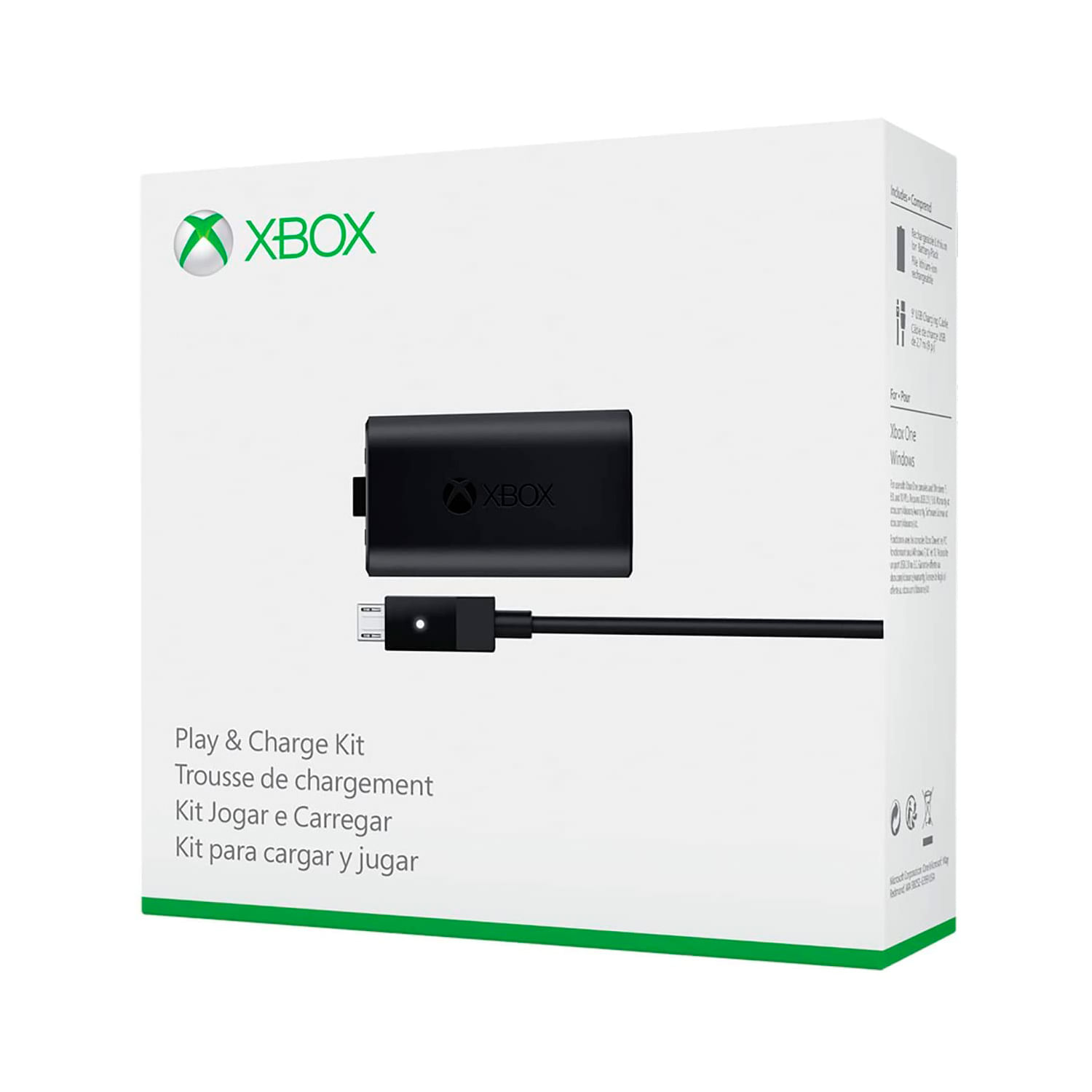 Bateria Mando Xbox 360 + Cable + Cargador Kit Completo I Oechsle - Oechsle