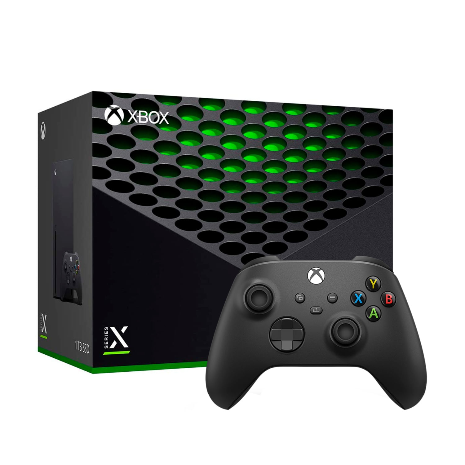 Consola Xbox Serie X Negro 1TB + Mando Negro