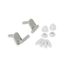 Bisagra para inodoro Sifón Jet Premium Gris Plata