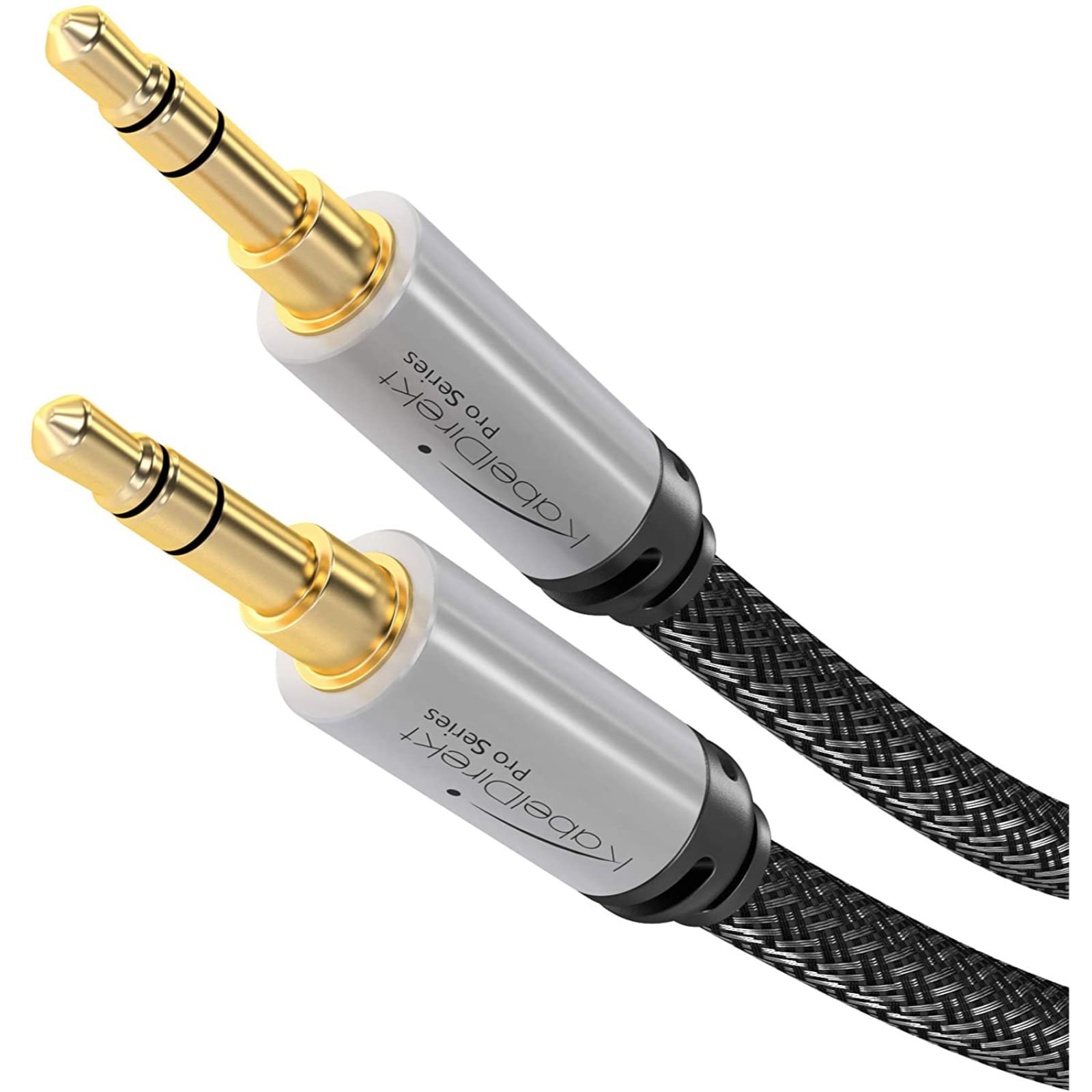 Cable Auxiliar Audio Jack 3.5mm Macho Schubert 1mt