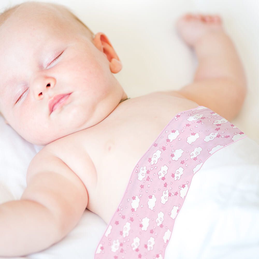 Sabanas Para Colecho Rosado Nubes