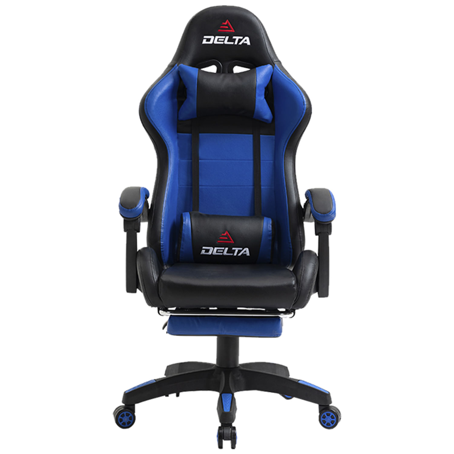 Sillas Gamer Reclinables A 150 Decorplas Delta Nx Color Blue con Brazos Fijos