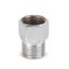 Acople bronce cromado 1/2"