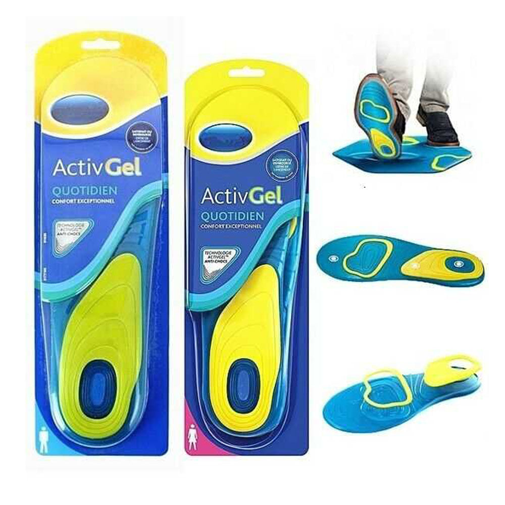 Plantillas de Descanso con Tecnologia Activgel para Hombre
