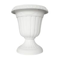 Maceta Tipo Copa Ferticorp Blanca de Plástico Irregular Juego de 2 Piezas