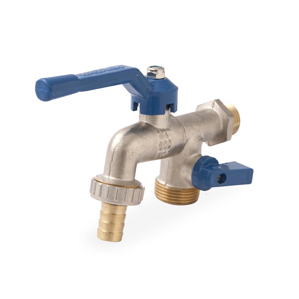 Llave esférica doble para lavadora Promart