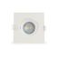 Spot LED integrado cuadrado 7W Luz Blanca