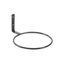 Base metalica para pared 17 cm