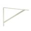 Soporte de repisa Triángulo 30cm Blanco
