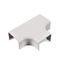 Accesorio de derivación en T Blanco 20x12mm