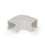 Angulo Plano Blanco 25x25mm