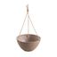 Maceta colgante Premium Meron Gris Pardo 30.5cm