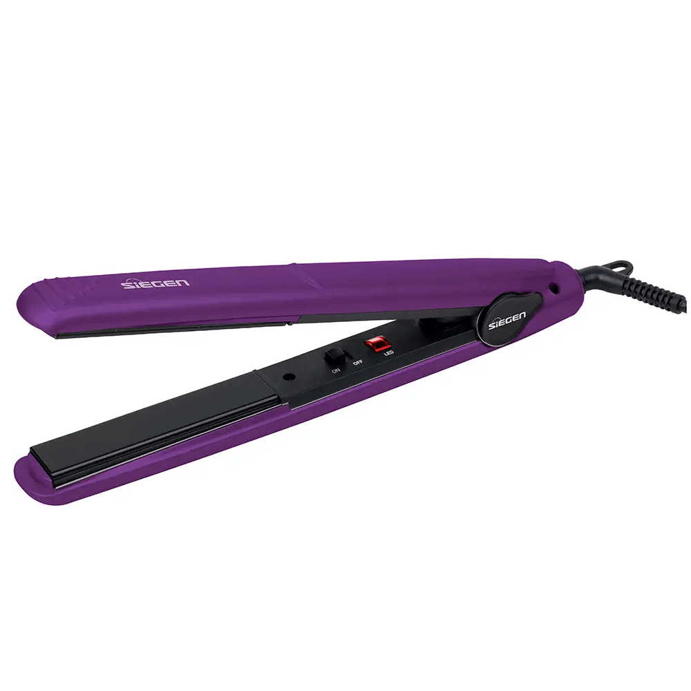 Plancha De Cabello Siegen Sg 3515g Morado Knasta Per