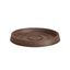 Plato para maceta plástico Premium Chocolate 19cm