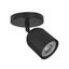 Spot LED para adosar 7W Negro Luz Blanca