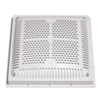Rejilla Hayward Modelo SP1031 para Piscinas de ABS Blanco 9x9'