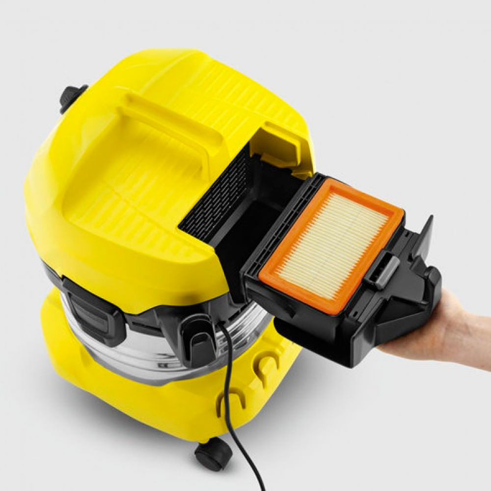 Aspiradora Karcher WD4 Premiun 20L Acero Inox - Promart