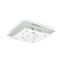 Lámpara Colgante LED Gemas Cuadrada 12W Luz Blanca